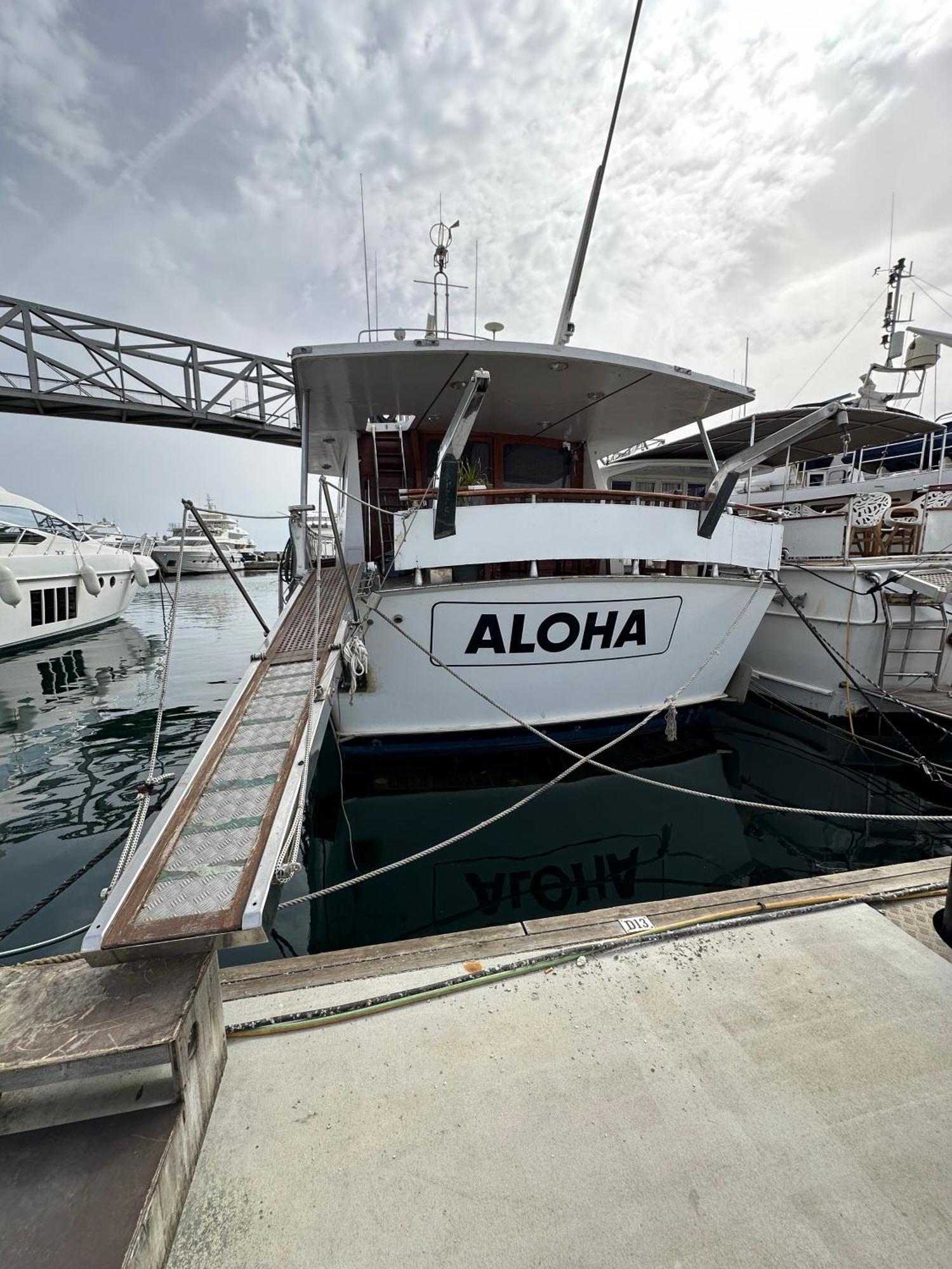 Habitacion Marineria Boat Aloha 巴塞罗那 外观 照片