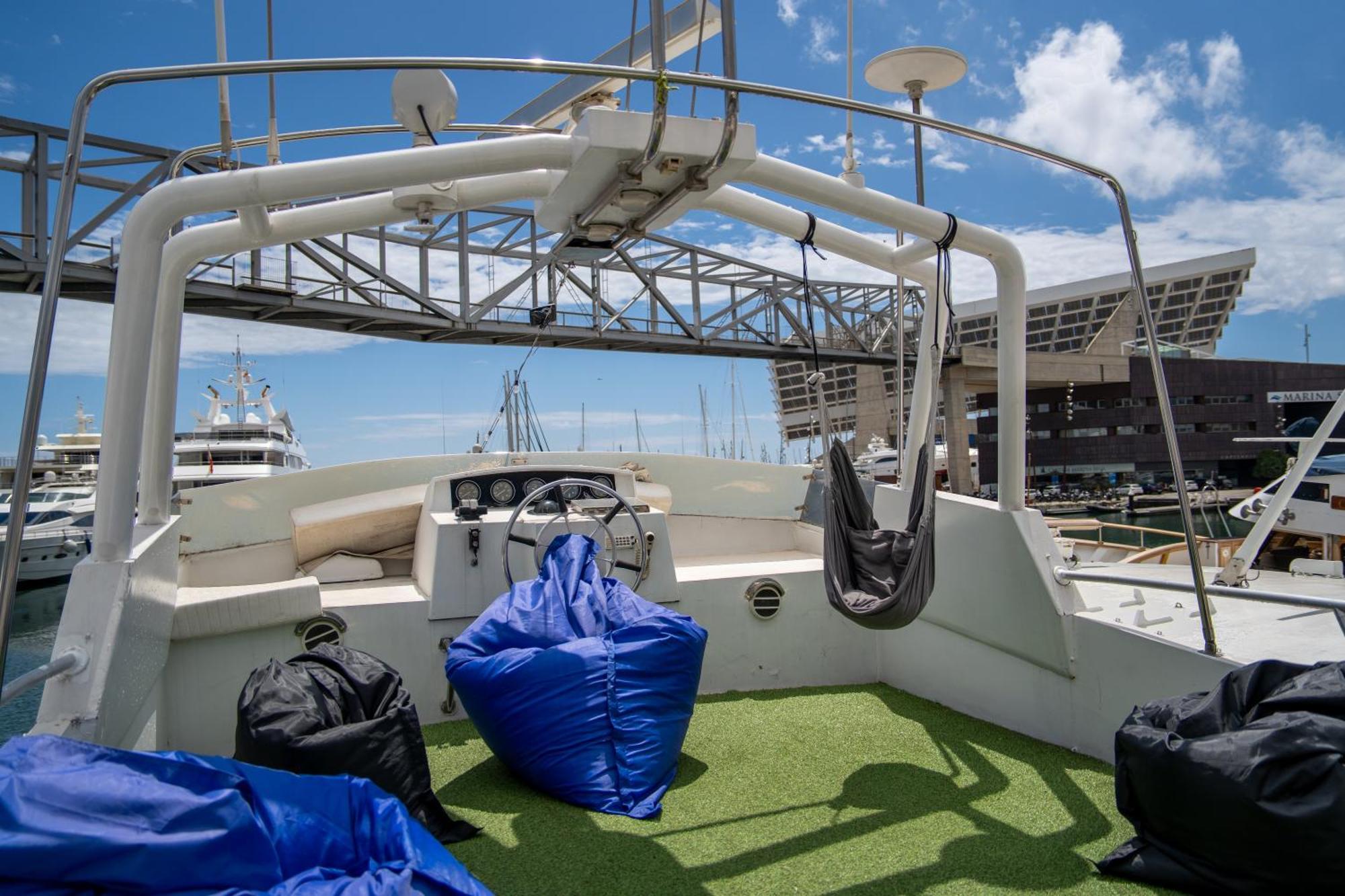 Habitacion Marineria Boat Aloha 巴塞罗那 外观 照片