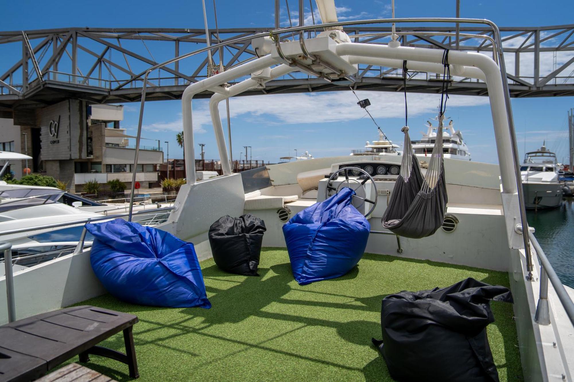 Habitacion Marineria Boat Aloha 巴塞罗那 外观 照片